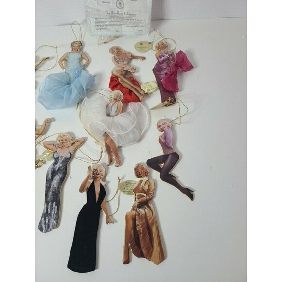 BRADFORD Editions Glamorous Miss Monroe Ornaments - Picture 4 of 5